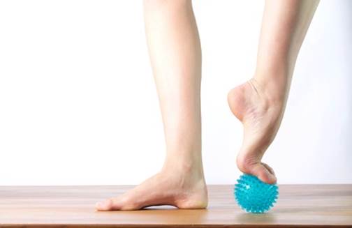 تمرین انگشت شست روی توپ «Toe Ball Exercise»